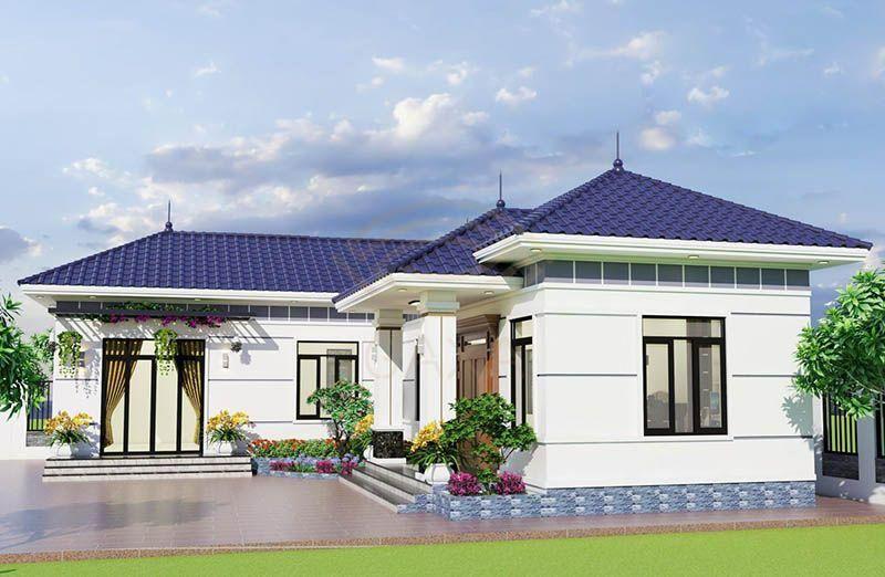 Những mẫu nhà cấp 4 chữ L giá 300 triệu: Thiết kế đẹp, thi công nhanh - ảnh 10