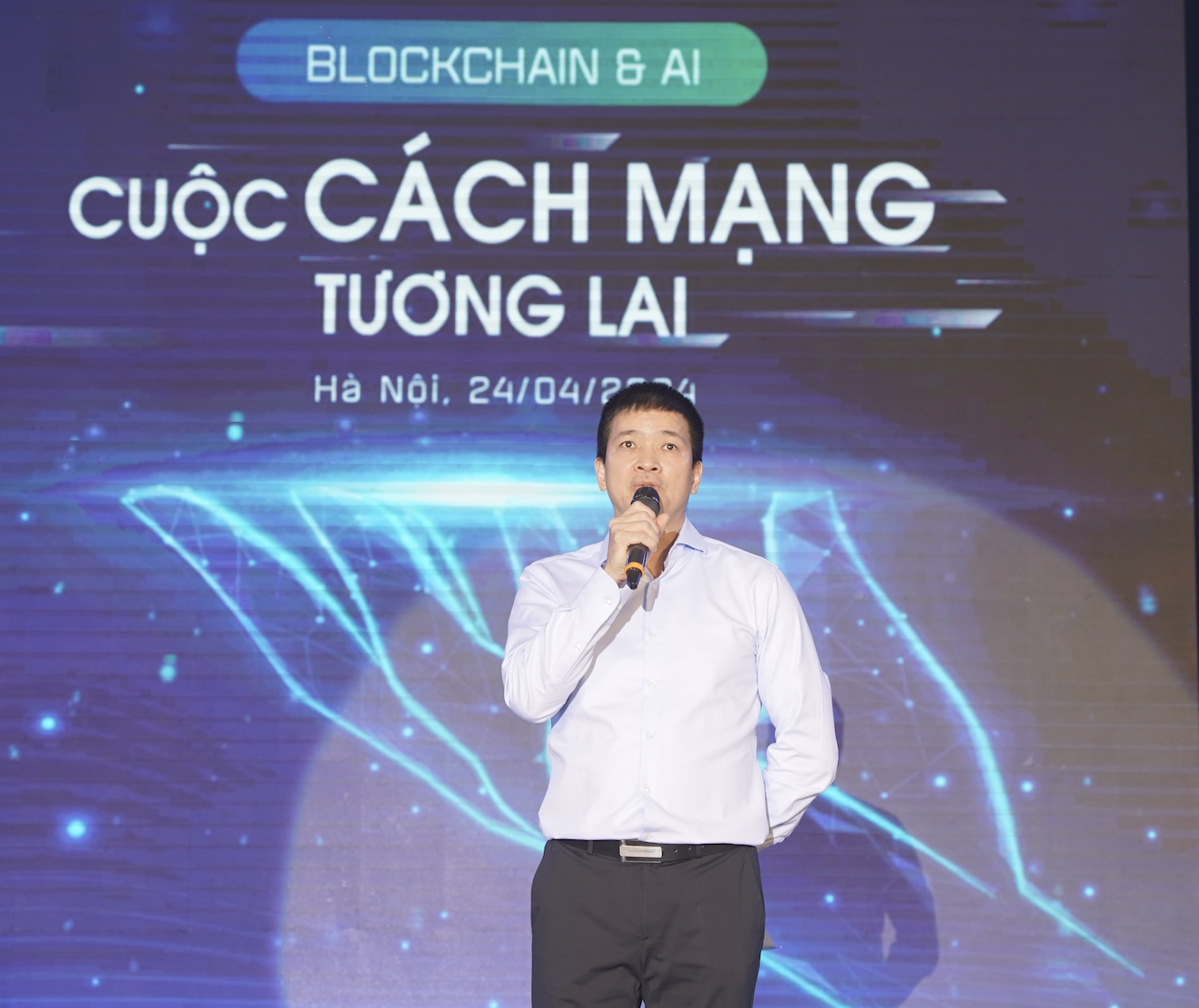 Ông Phan Đức Trung - Phó chủ tịch Hiệp hội Blockchain Việt Nam