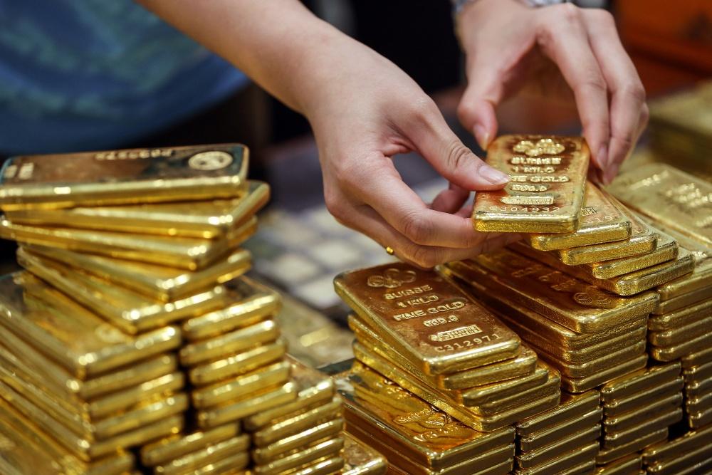 Giá vàng thế giới đang bước vào chu kỳ suy giảm, vì thế vàng trong nước cũng giảm theo. (Ảnh minh họa)