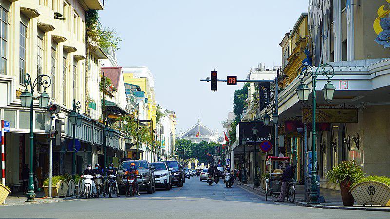 Ghi nhận, lượng giao dịch nhà mặt phố ở Hà Nội trong quý I/2024 đạt mức 900 căn. (Ảnh minh họa)