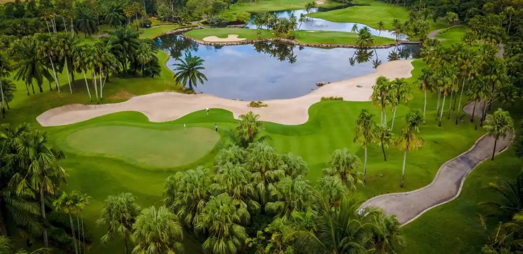 Khu sân golf của dự án chiếm diện tích hơn 137ha (Ảnh minh họa)
