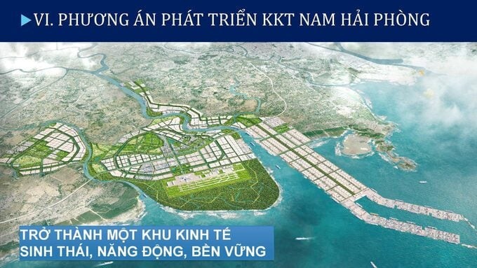 
Phương án phát triển Khu kinh tế ven biển phía Nam Hải Phòng
