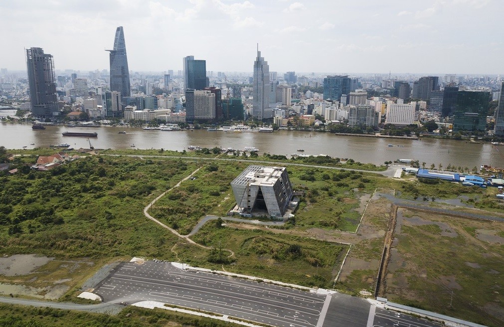 
Dự án có tổng mức đầu tư 800 tỷ đồng nằm kề bên sông Sài Gòn thơ mộng (Ảnh: Zing)
