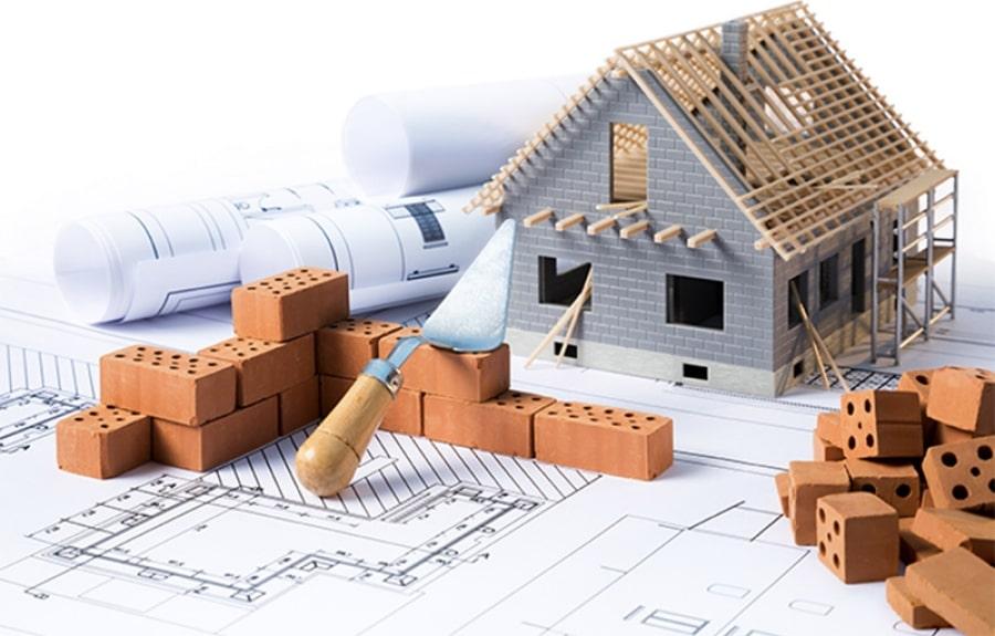 Diện tích xây dựng thường được tính trong quá trình thi công và sau khi hoàn thiện phần thô của căn nhà 