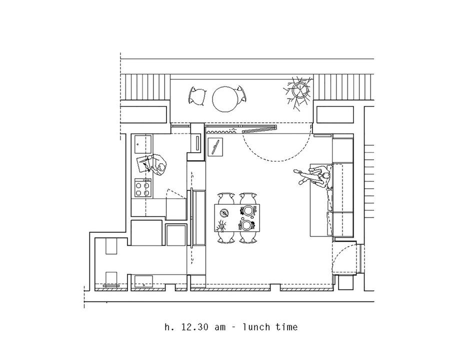 Sơ đồ mặt bằng giúp kỹ sư thiết kế nội thất logic và phù hợp với nhu cầu