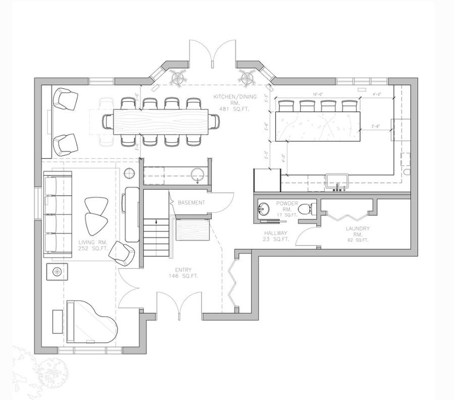 Mặt bằng là mặt phẳng nằm ngang, có thể tiếp xúc hoặc nằm song song với mặt đất của một công trình xây dựng
