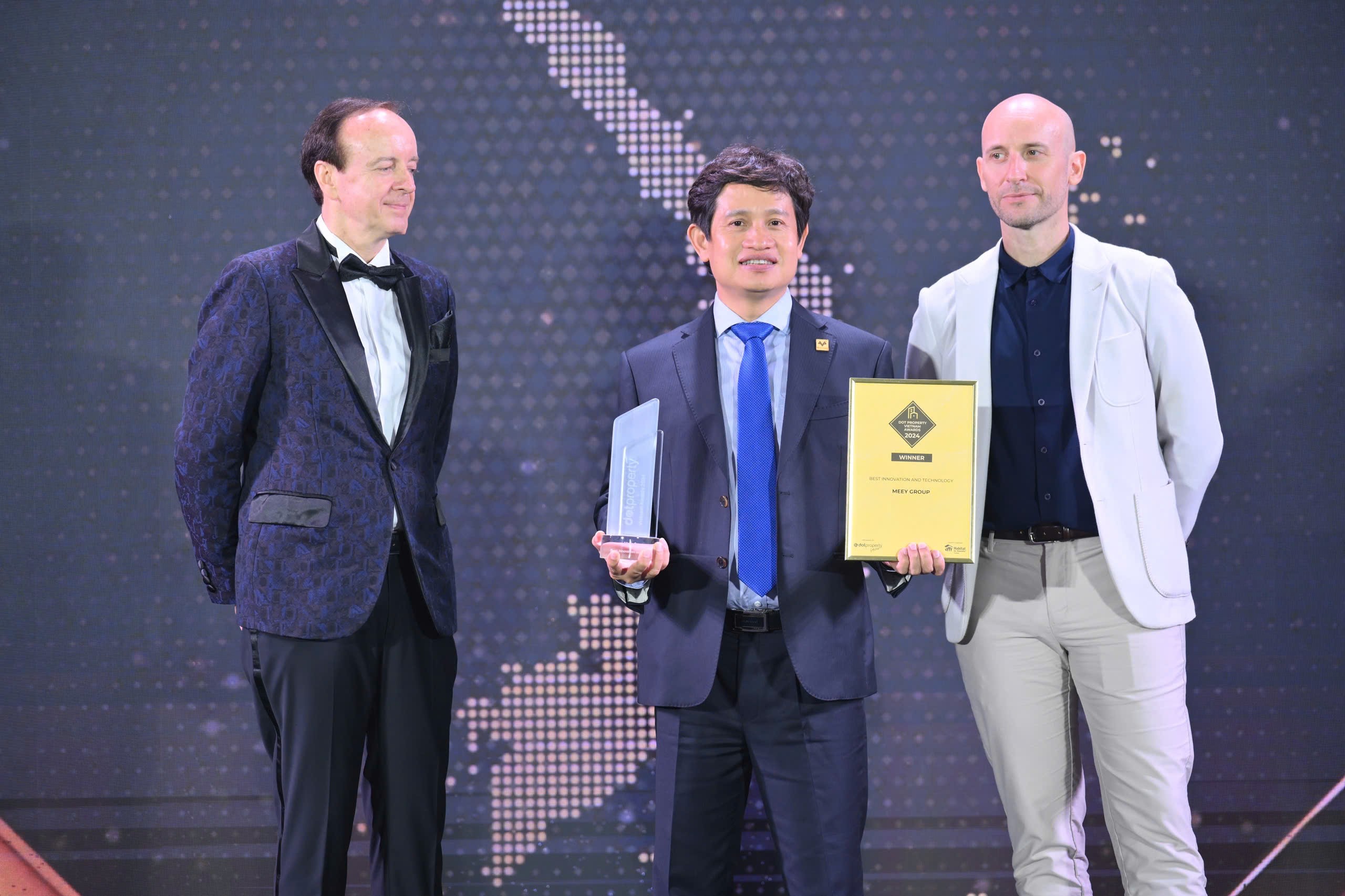 Tiên phong chuyển đổi số bất động sản, Meey Group ghi danh ấn tượng tại Dot Property Vietnam Awards 2024