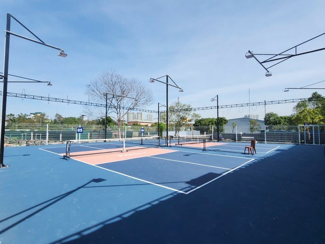 
Sân pickleball xây dựng trên đất nông nghiệp tại huyện Thanh Trì
