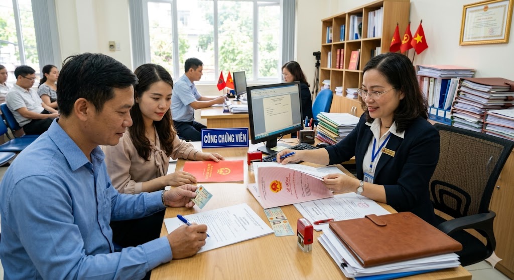Ảnh 2: Điều kiện bắt buộc để thực hiện công chứng giao dịch nhà đất