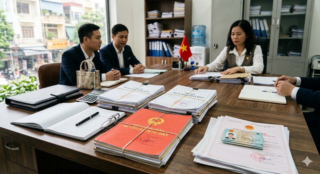 
Ảnh 3: Hồ sơ cần chuẩn bị khi đi công chứng mua bán nhà đất
