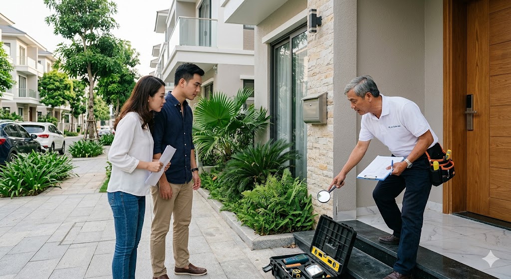 
Ảnh 8: Kinh nghiệm thực tế khi nhận bàn giao nhà phố từ các chuyên gia

