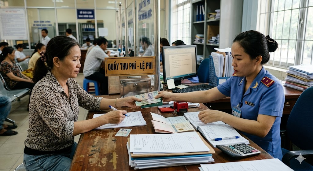 Ảnh 5: Nghĩa vụ tài chính: Phí, lệ phí và thuế liên quan