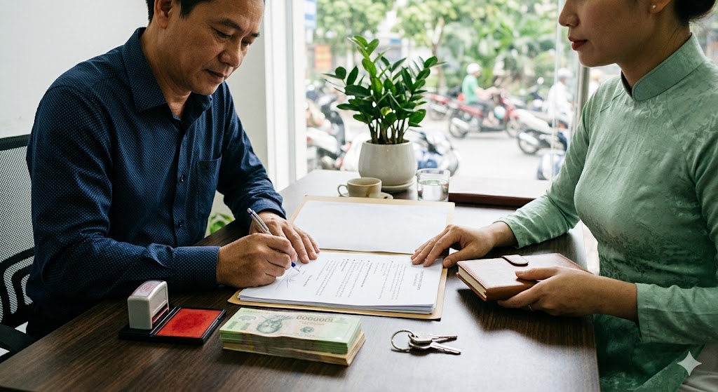 
Ảnh 3: Nội dung bắt buộc phải có trong hợp đồng đặt cọc
