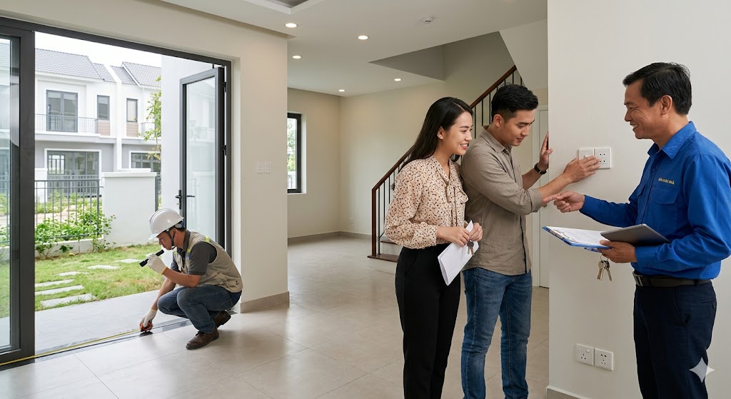 
Ảnh 3: Quy trình nhận bàn giao nhà phố chi tiết từng bước
