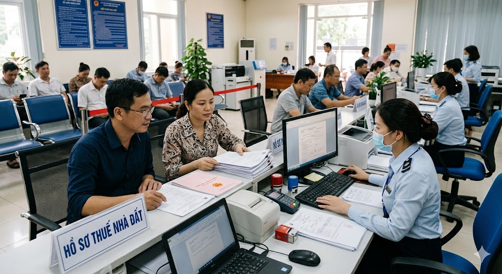 
Ảnh 5: Quy trình và thủ tục nộp thuế nhà đất sau khi mua
