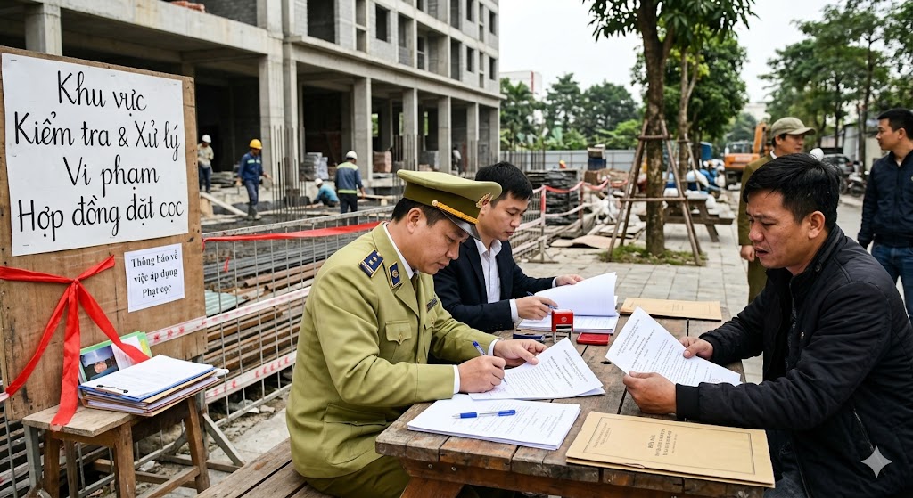 
Ảnh 5: Xử lý vi phạm và mức phạt cọc theo quy định pháp luật

