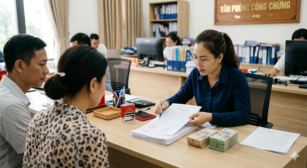
Ảnh 5: Phí và lệ phí công chứng hợp đồng mua bán nhà đất hết bao nhiêu
