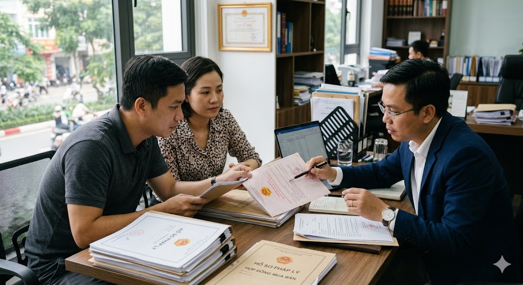 Ảnh 2: Kiểm tra tình trạng pháp lý của tài sản trước khi ký hợp đồng