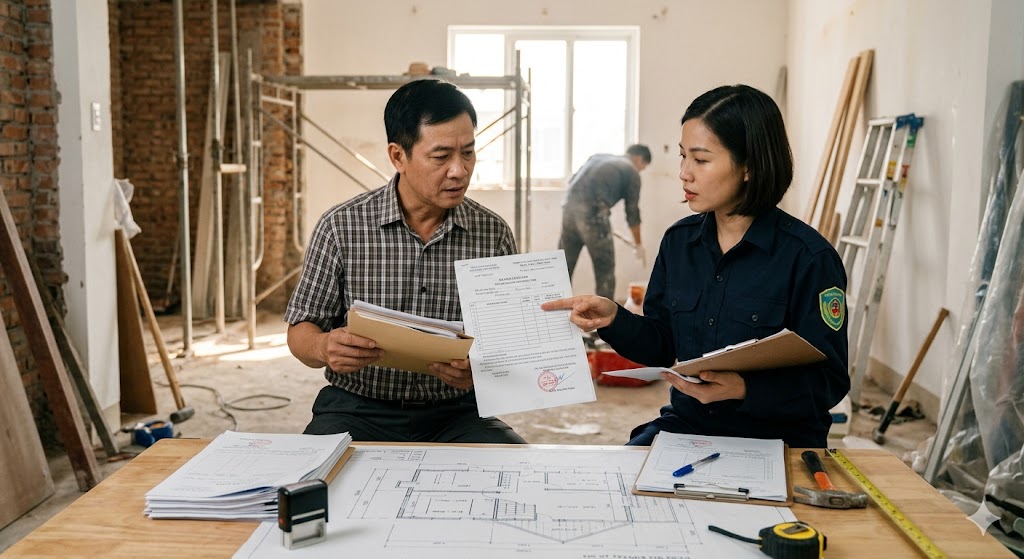 
Ảnh 6: Những lưu ý quan trọng về thủ tục pháp lý khi sửa nhà
