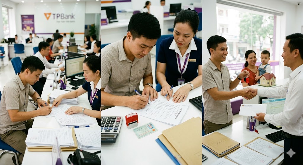 Ảnh 2: Quy trình thực hiện thủ tục mua nhà trả góp ngân hàng chi tiết