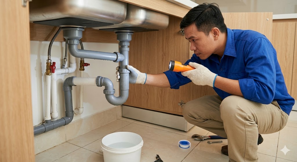 
Ảnh 2: Cách kiểm tra hệ thống cấp thoát nước nhà mới để tránh rò rỉ
