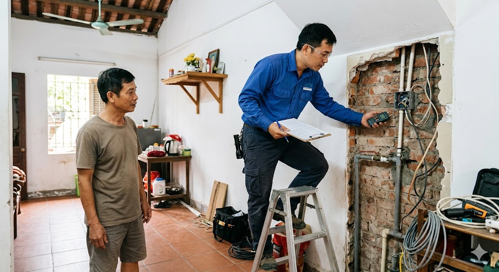 Ảnh 5: Chi phí thuê đơn vị kiểm định nhà ở hết bao nhiêu tiền