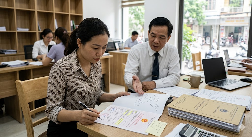 
Ảnh 2: Hiểu đúng về hình thức mua bán nhà chung sổ đỏ
