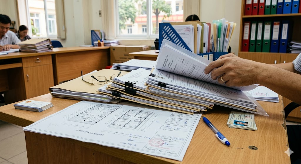 Ảnh 1: Hồ sơ làm sổ hồng cho nhà dự án gồm những giấy tờ gì