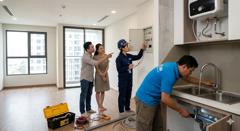 
Ảnh 3: Những lưu ý quan trọng khi nghiệm thu điện nước nhà mới xây hoặc căn hộ chung cư
