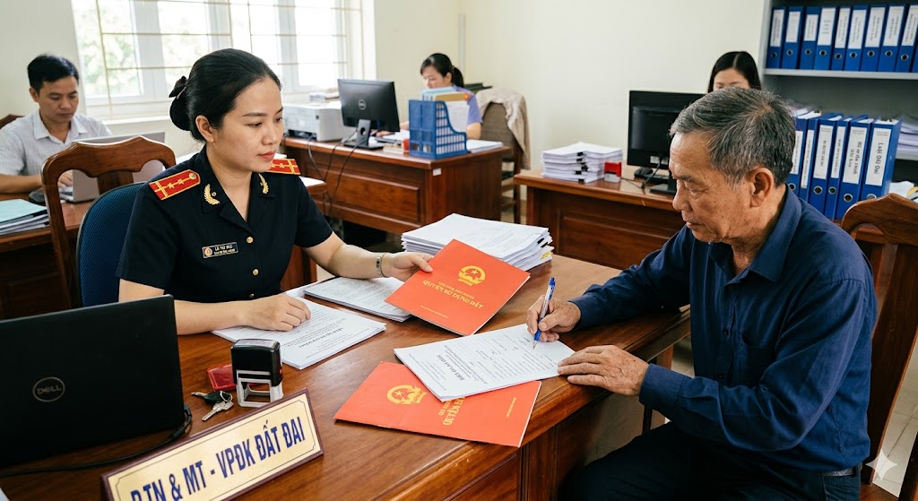 
Ảnh 2: Quy trình lập biên bản bàn giao sổ đỏ đúng quy định pháp luật
