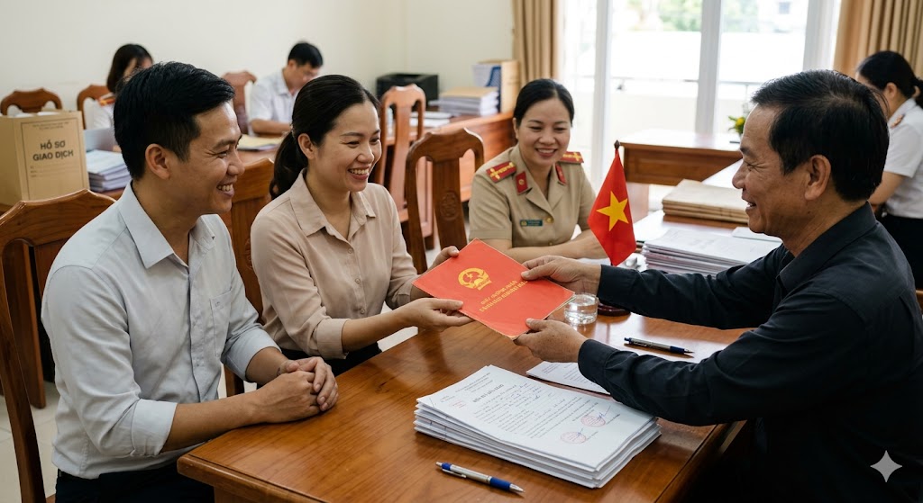 
Ảnh 1: Tầm quan trọng của biên bản bàn giao sổ đỏ trong giao dịch bất động sản
