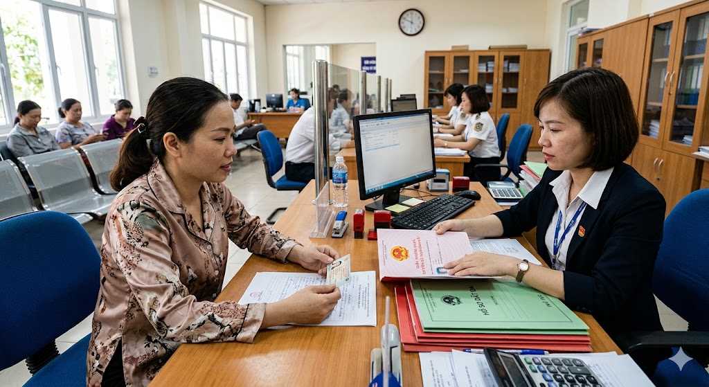 
Ảnh 3: Thủ tục thay đổi thông tin căn cước trên sổ đỏ mới nhất
