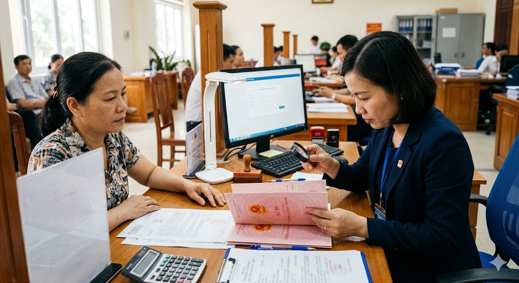 
Ảnh 5: Cách kiểm tra sổ đỏ thật giả qua văn phòng công chứng
