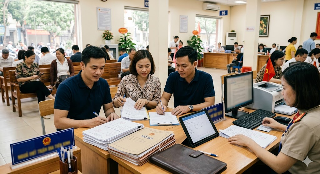 
Ảnh 4: Hồ sơ và thủ tục nộp lệ phí trước bạ nhà đất 2026
