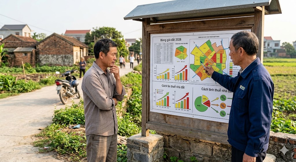 
Ảnh 4: Bảng giá đất 2026 và tác động đến cách tính thuế nhà đất

