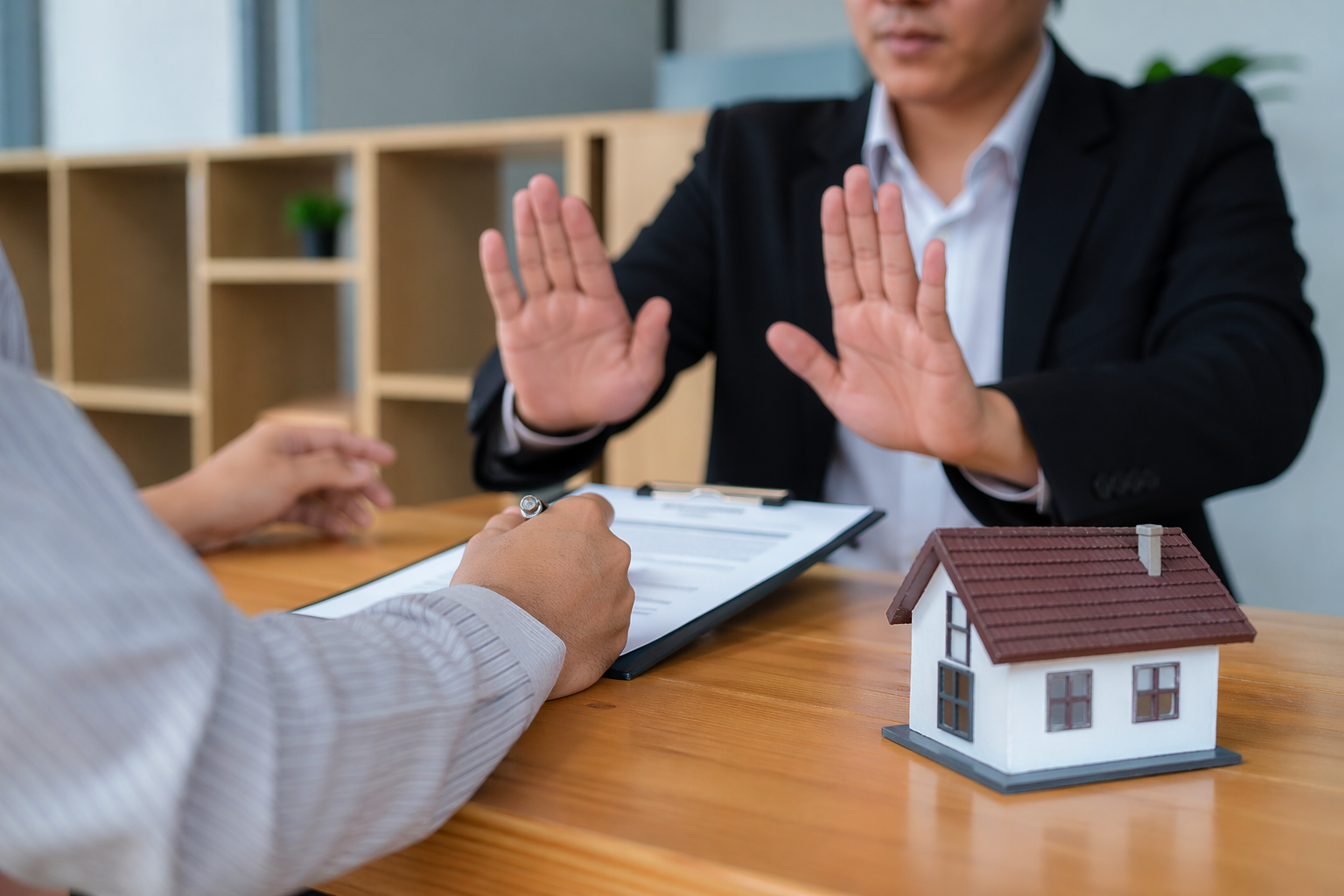 
Ảnh 4: Các trường hợp bị từ chối thực hiện thủ tục tách thửa đất thổ cư
