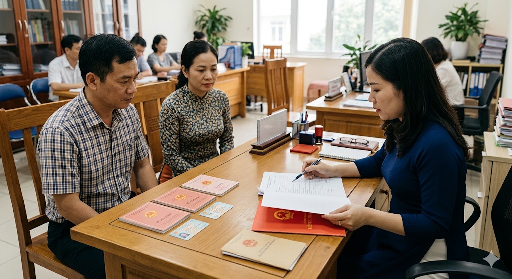 
Ảnh 2: Hồ sơ cần chuẩn bị khi đi công chứng hợp đồng đặt cọc mua bán đất
