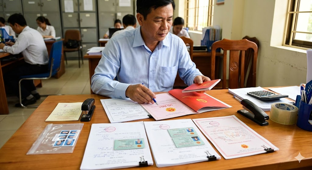 
Ảnh 3: Hồ sơ thực hiện thủ tục đính chính thông tin sổ đỏ gồm những gì
