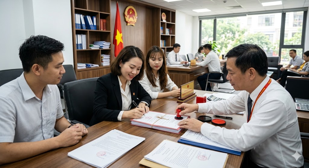 Ảnh 1: Quy trình ký hợp đồng công chứng chi tiết và mới nhất
