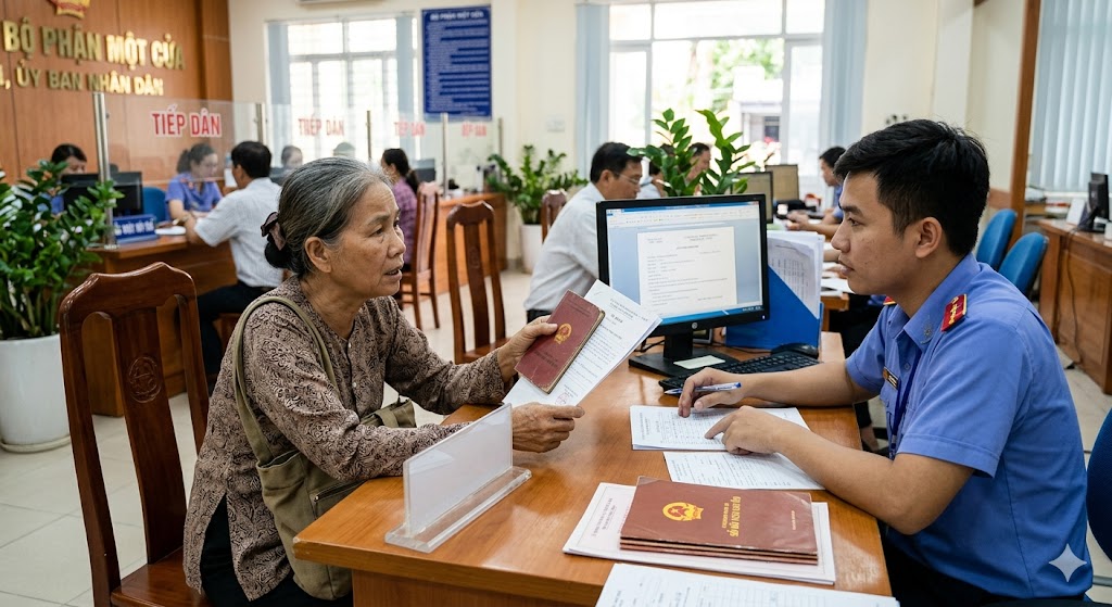 
Ảnh 1: Sang tên sổ đỏ không có sổ hộ khẩu có được không
