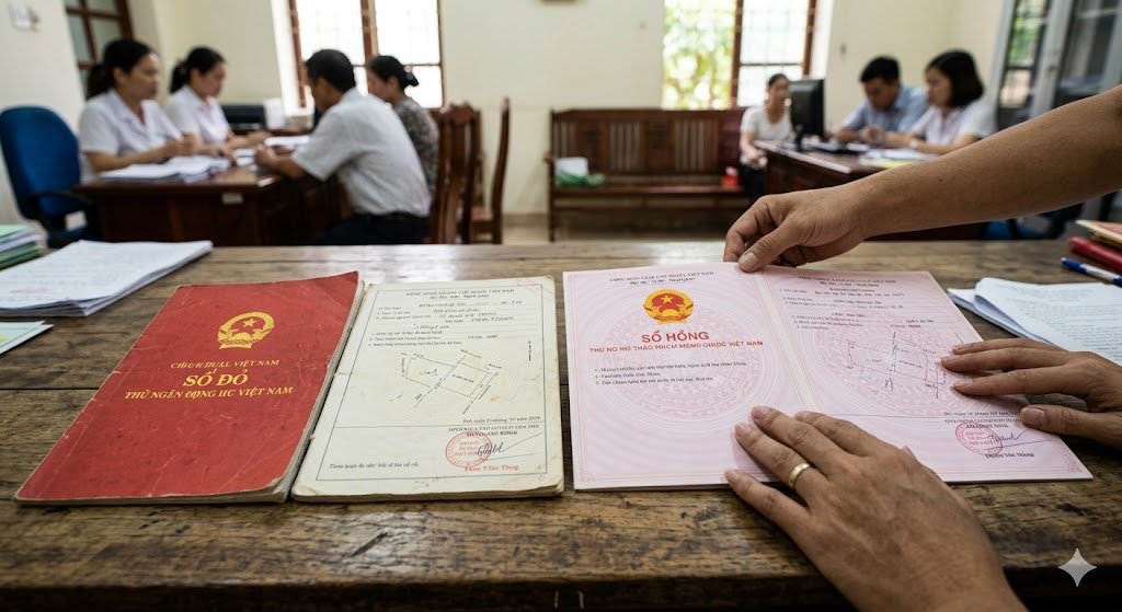 
Ảnh 1: Sổ hồng và sổ đỏ khác nhau thế nào: Phân biệt chi tiết nhất

