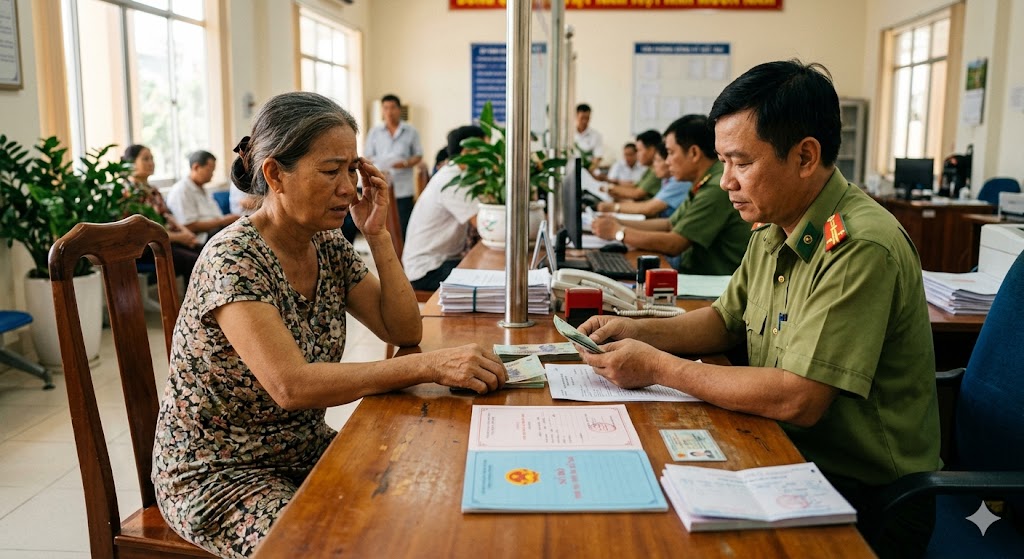 Ảnh 5: Các khoản chi phí và lệ phí khi cấp lại sổ đỏ bị mất