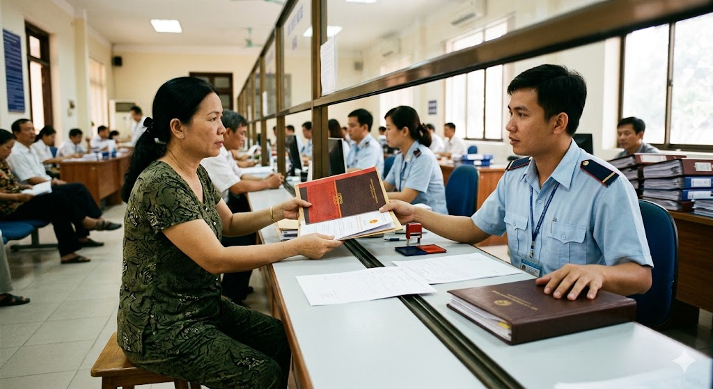 
Ảnh 2: Điều kiện để được thực hiện thủ tục sang tên sổ đỏ tại Văn phòng Đăng ký đất đai
