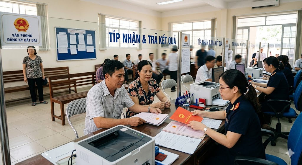 
Ảnh 1: Tại sao cần thực hiện sang tên sổ đỏ tại Văn phòng Đăng ký đất đai
