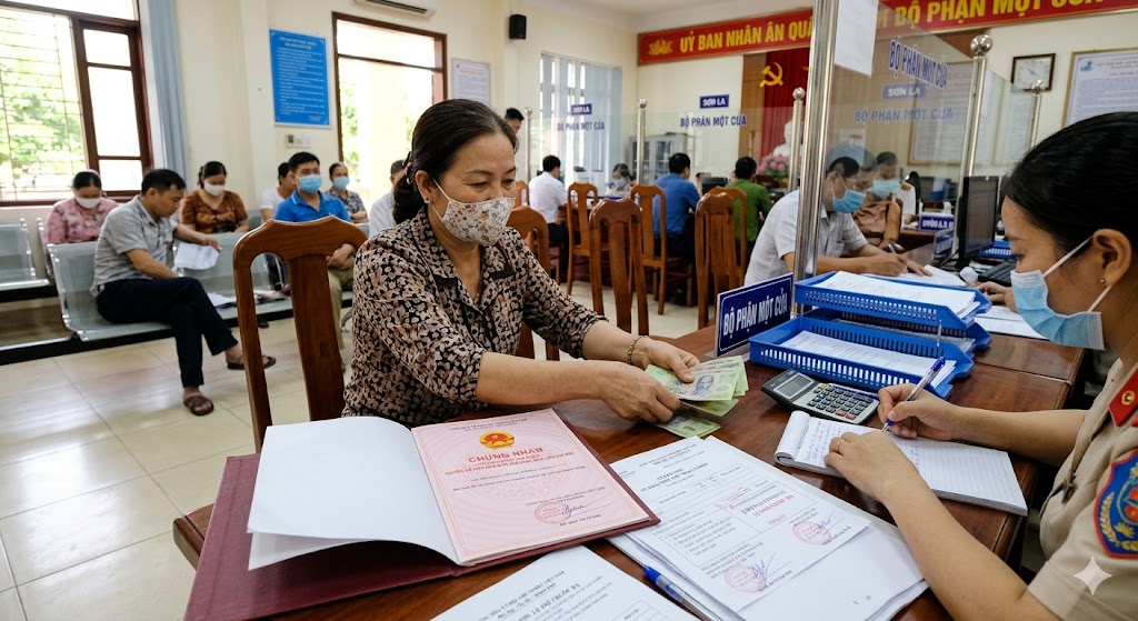 
Ảnh 4: Các loại thuế và lệ phí khác ngoài phí công chứng sang tên sổ đỏ
