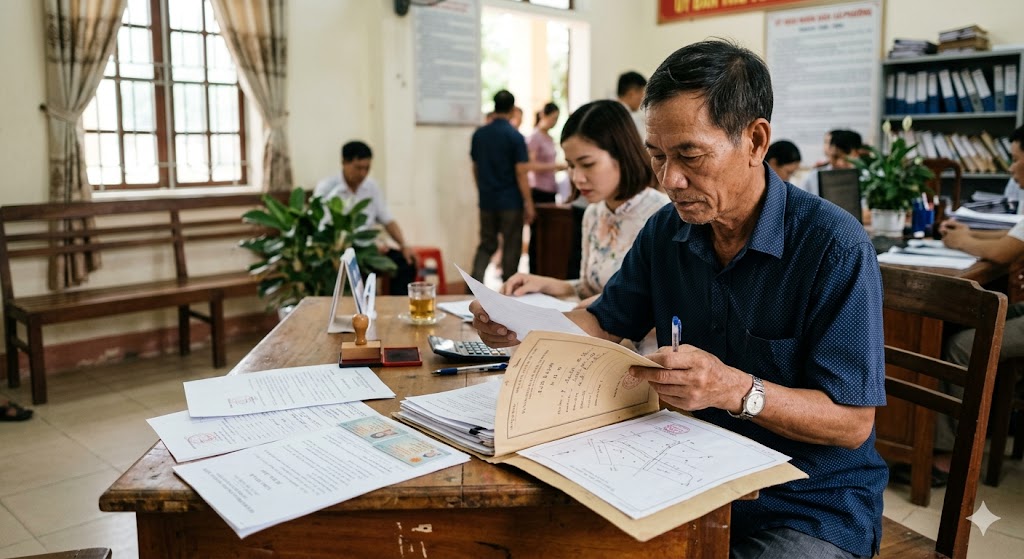 
Ảnh 2: Hồ sơ làm sổ đỏ lần đầu bao gồm những gì
