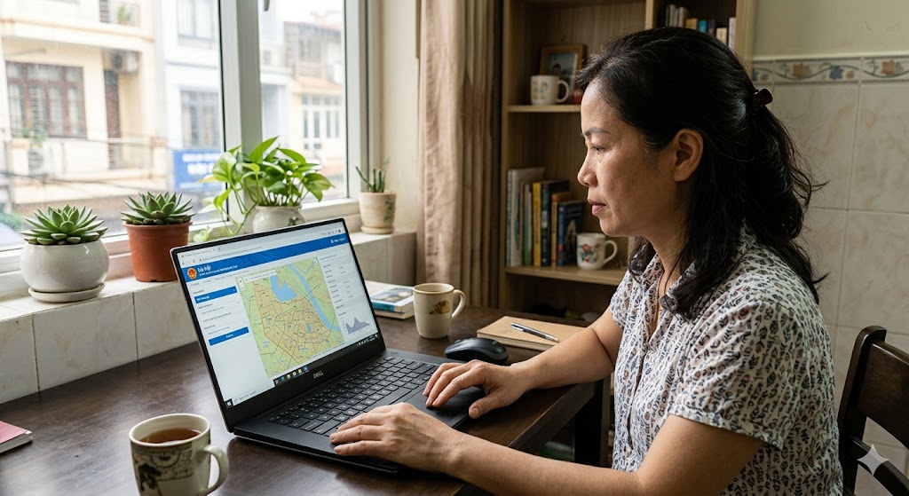 
Ảnh 1: Hướng dẫn các cách tra cứu sổ đỏ online Hà Nội nhanh chóng và chính xác
