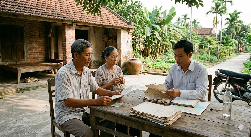 
Ảnh 2: Quy định cấp sổ đỏ cho đất không giấy tờ từ ngày 15/10/1993 đến trước ngày 01/07/2004
