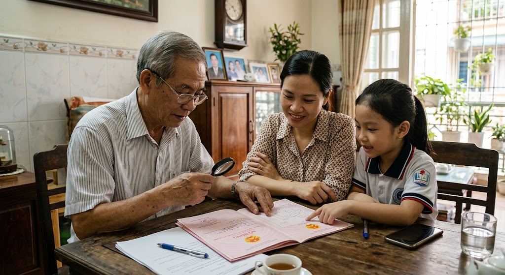 
Ảnh 1: Ý nghĩa và vai trò của việc biết cách đọc thông tin trên sổ hồng
