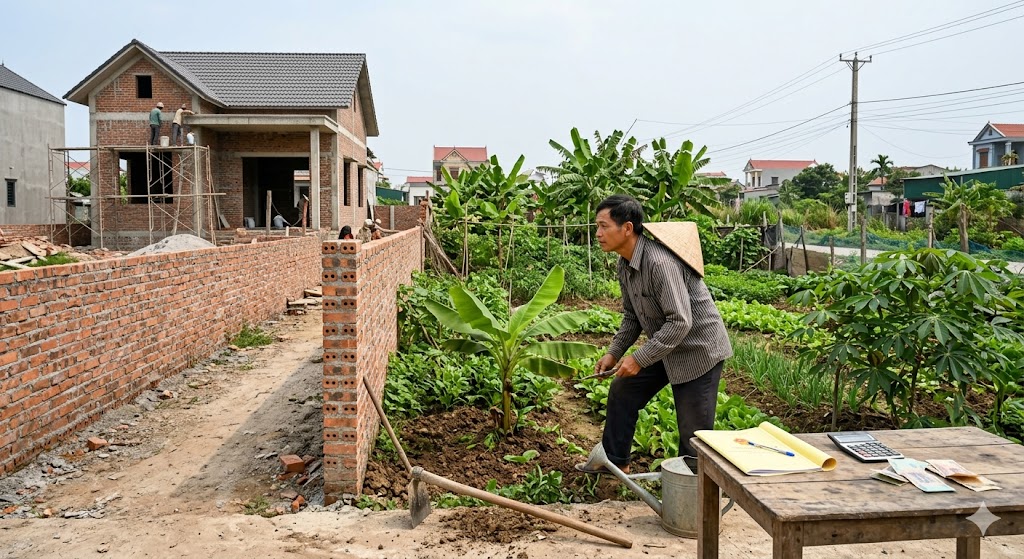 
Ảnh 2: Các khoản chi phí chuyển đất vườn sang đất ở hiện nay
